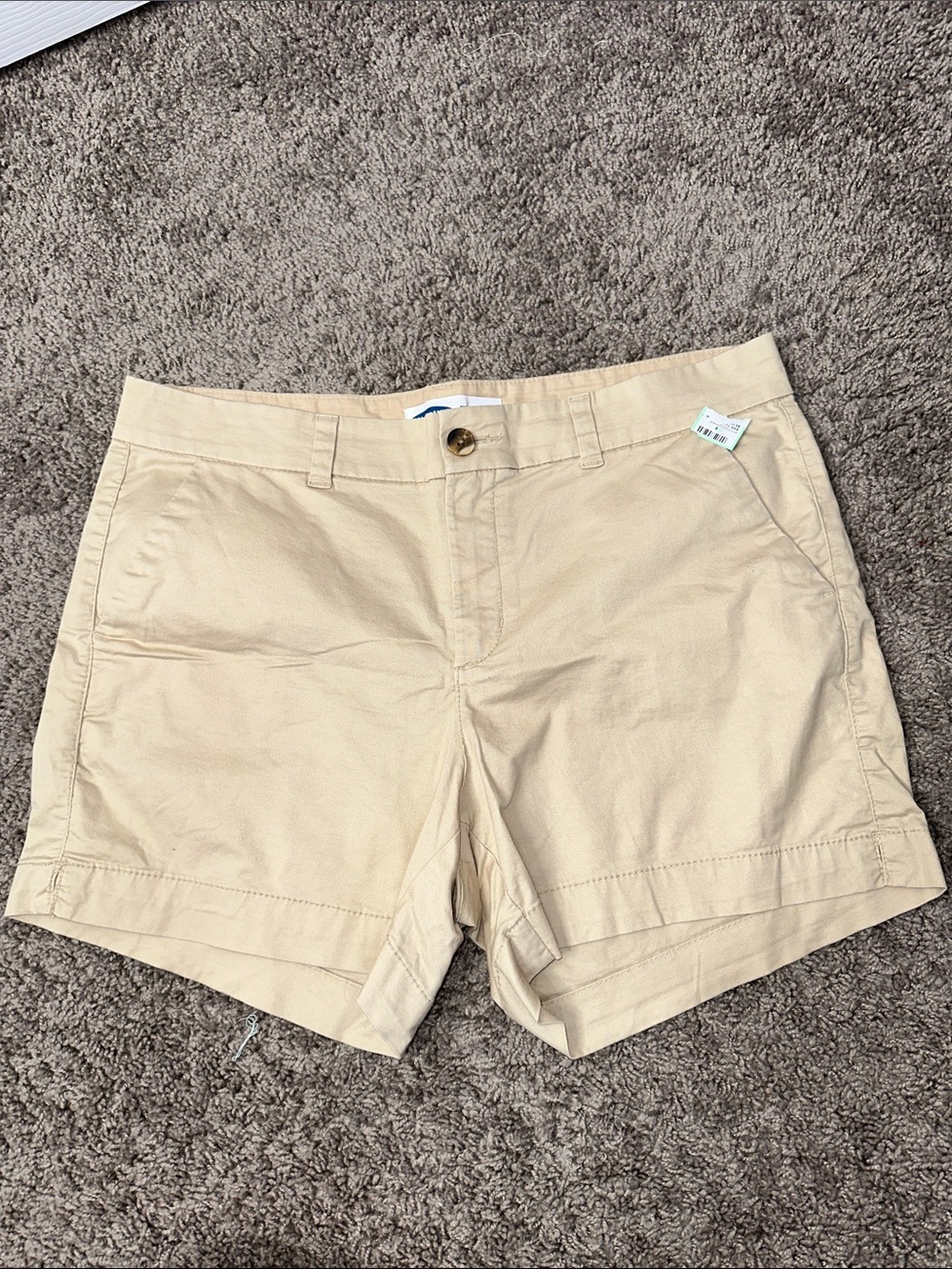 Old Navy Women's Khaki Casual Cotton Shorts